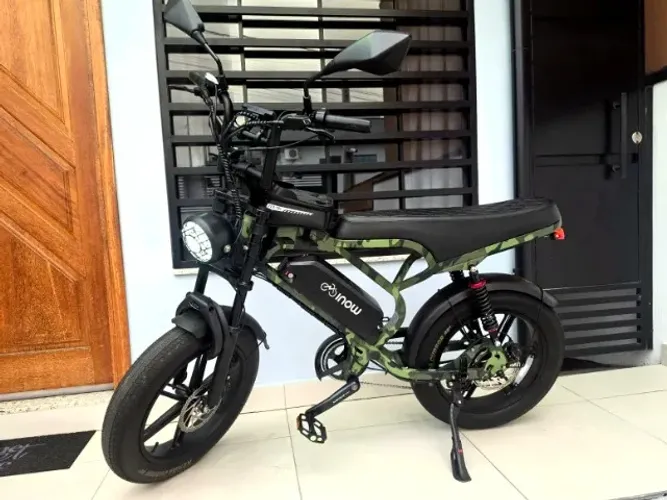 Bicicleta Elétrica INOW V40 Pro - Impecável - Menos de 100 km