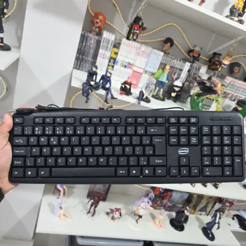 Teclado para Computador, Desktop, Gabinete, PC Gamer, completo com números e teclas, 100%