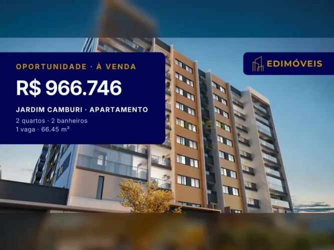 Apartamento 2 quartos em Jardim Camburi, lazer completo e conforto