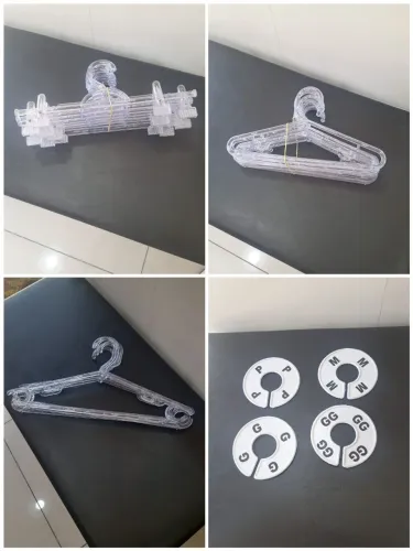 Diversos ítens para loja de roupas