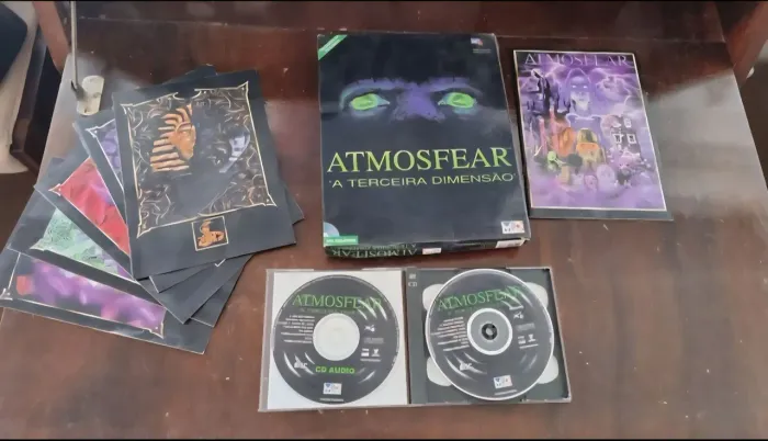 Antigo Jogo para PC - Atmosfear   a Terceira Dimensão Original