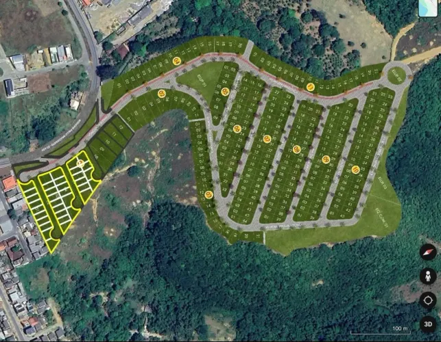 Lote com 357m2 no Vista do Universo 