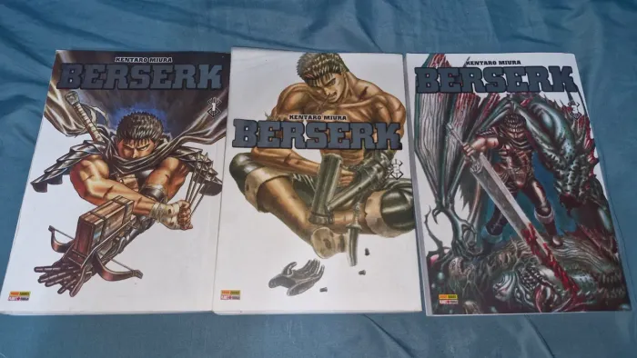 Berserk Tankobon Panini - Lote com 3 Volumes