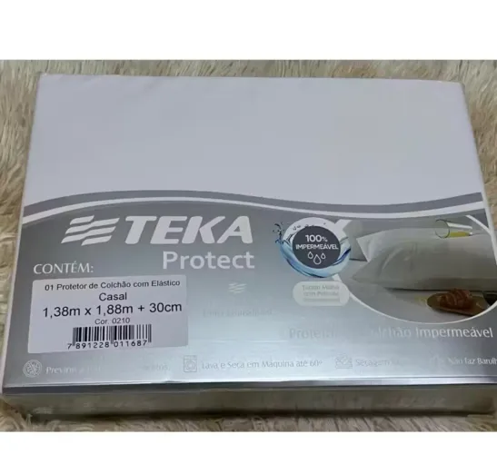 Protetor casal cama linha profissional teka