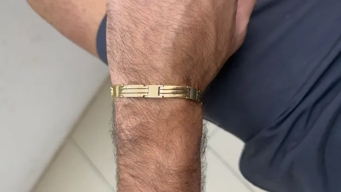 Bracelete de ouro
