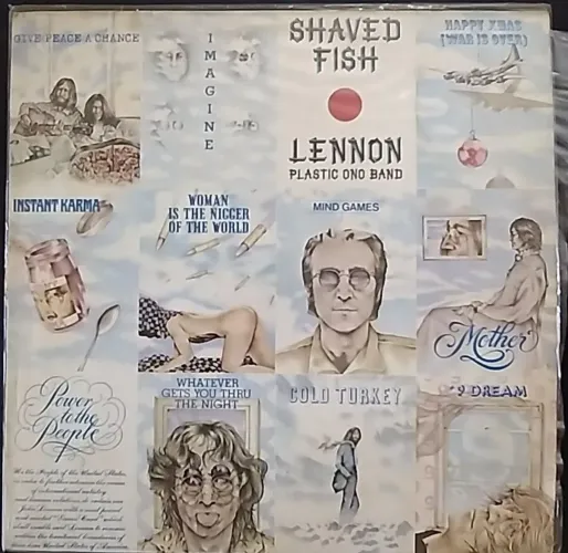 LP John Lennon - Shaved Fish (Edição Original Apple / EMI) impecável!