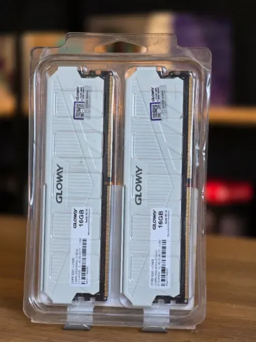 Kit Memória RAM Gloway White DDR5 - 32GB (2x16GB) 5200MHz