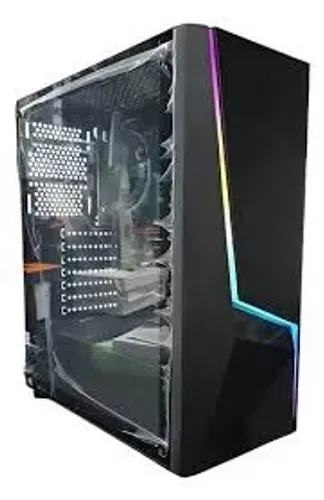 Gabinete Gamer com Lateral de Vidro Temperado + 3 Ventoinhas (Fans)