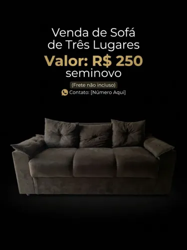 Vendo Sofa seminovo