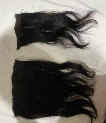2 telas 30 cm - Cabelo indiano