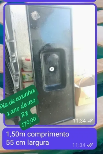 PIA PARA COZINHA