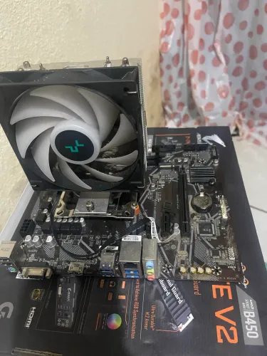 KIT UPGRADE PLACA MÃE + PROCESSADOR
