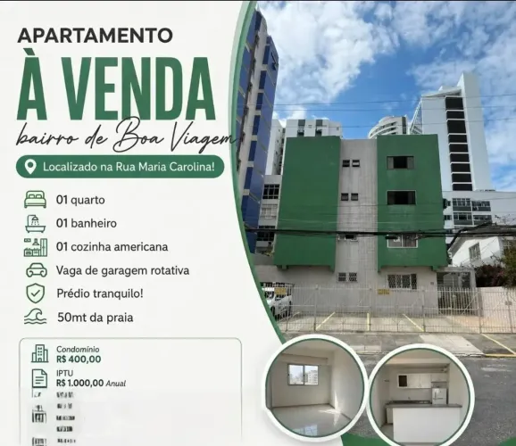 Apartamento à venda no INDIANA, BOA VIAGEM, Recife, PE