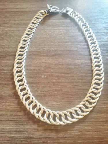 CORDÃO DE PRATA MACIÇA 226g - IMPACTO E LUXO DE VERDADE!