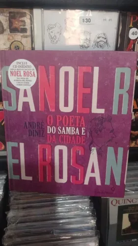 LIVRO NOEL ROSA O POETA DO SAMBA COM CD - 120
