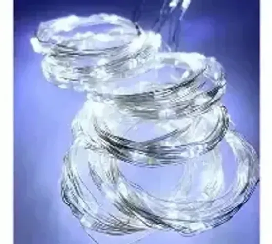 Cortina Led Fio de Fada Estrelas 3x3 metros Branco Frio Decoração Natal 8 Função Pisca 110