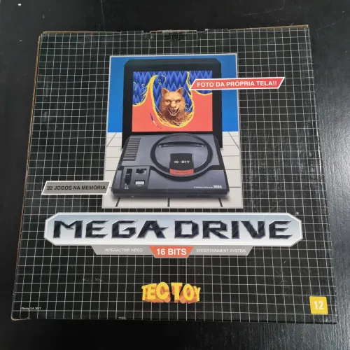 Mega drive 2017 com jogos no cartão de memória