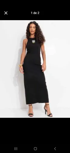 Vestido farm midi