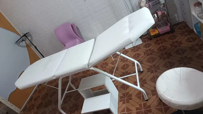 Maca de três posições.