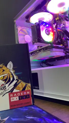 RX 580 16GB GDDR5 256-bit - Ótimo estado | Roda tudo