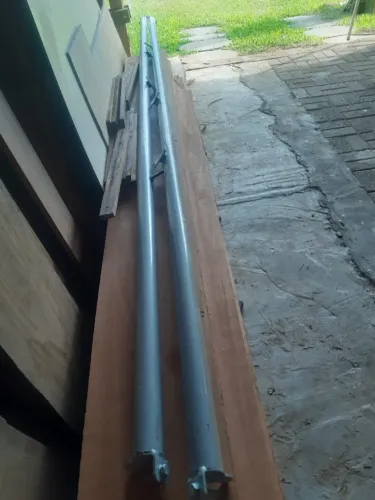 varões em tubo mecânico para serra esquadrejadeira