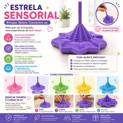 Brinquedo Sensorial