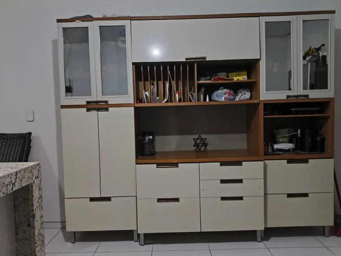 Armário de cozinha modulado