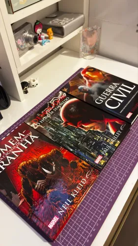 box marvel especial 6 títulos capa dura - novo século - perfeito estado, nunca lidos
