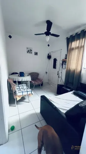 Apartamento com 1 dormitório para alugar, 36 m² por R$ 1.605,00/mês - Tupi - Praia Grande/