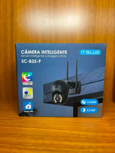 Câmera Inteligente Wi-Fi Externa SC-B25-P 3MP | Monitoramento pelo Celular