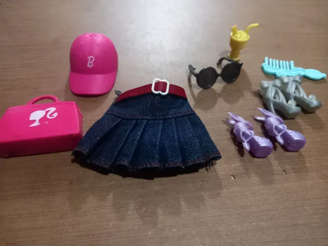 Acessórios para boneca barbie
