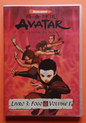 Dvd Avatar: A Lenda de Aang - Livro 3: Fogo - Volume 1