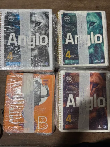 Livro Anglo Primeira série ensino médio