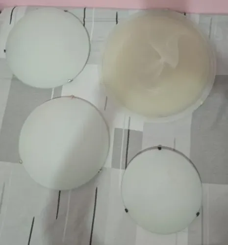 CONJUNTO COM 5 LUMINARIAS