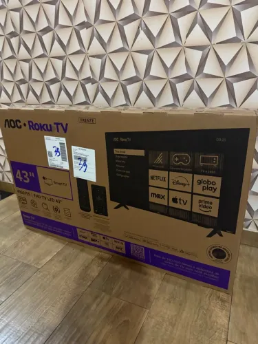 Smart Tv Led AOC 43 Polegadas | Nova | Lacrada