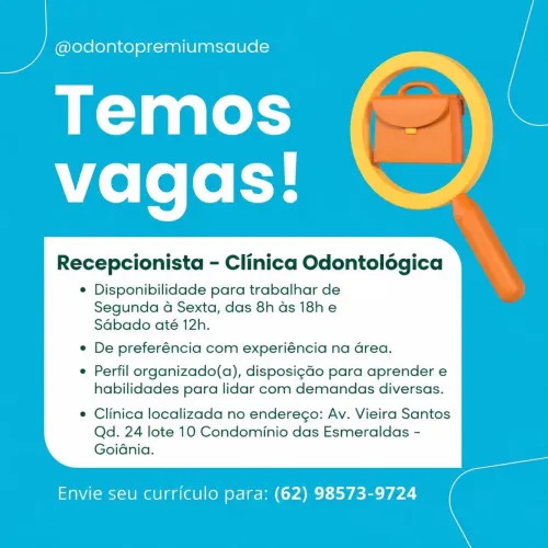 Vaga de emprego.
