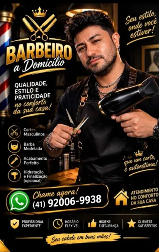 Barbeiro a domicílio