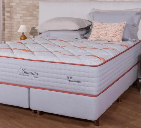 Colchão e Cama De Casa Anjos