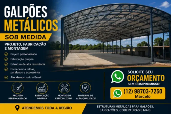 Estrutura Metalica e alvenaria Sob Medida