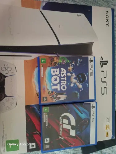 PlayStation 5 com leitor de disco