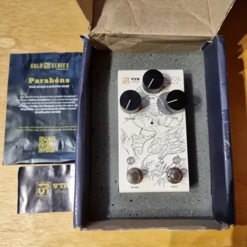 Pedal VTR Helios Gold Series - Overdrive