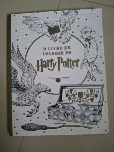 Livro de colorir anti-stress Harry Potter