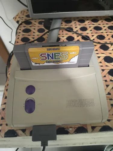 Super Nintendo Baby com everdrive de mais de 200 jogos pt br