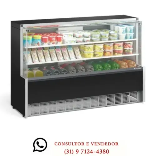 Balcão Refrigerado 2 Placas 1,75M Gelopar