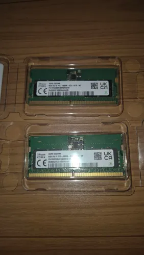 Memoria RAM 16gb (2x8gb) 4800h DDR5 Sodimm