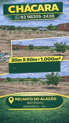 lote para construção