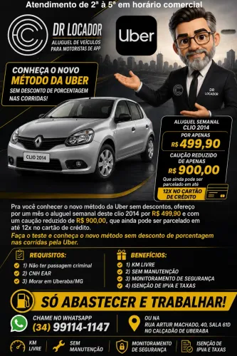 Alugue este clio 