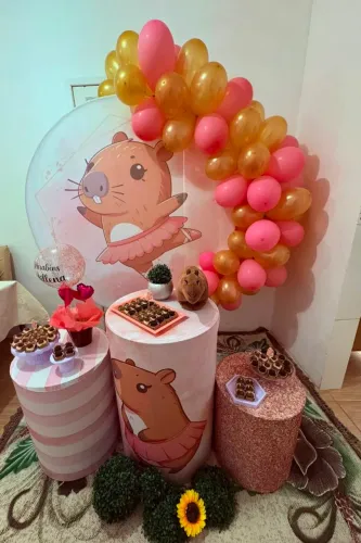 Decoração capivara 