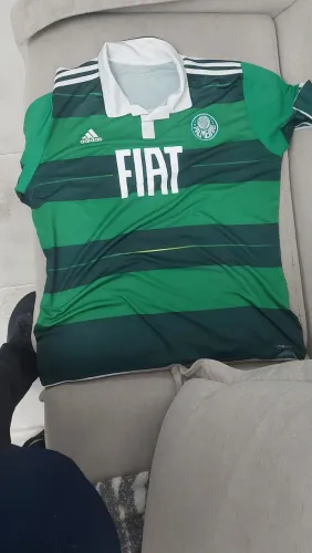 Camisa Palmeiras adidas Fiat 2010/2011 Original - Tamanho GG (Usado)