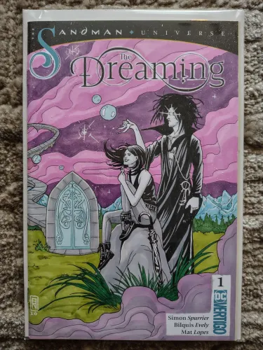 Hq Sandaman Universe: The Dreaming # 1 (Blank Cover) c/ arte única de Bruno Nucci *VERTIGO